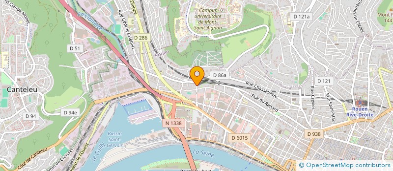 localisation de l'entreprise MONSIEUR NUMA LEROUGE  ROUEN