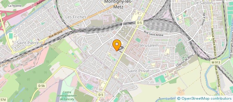 localisation de l'entreprise MONSIEUR NUMAN ABDULRAHIMZAI à MONTIGNY-LES-METZ
