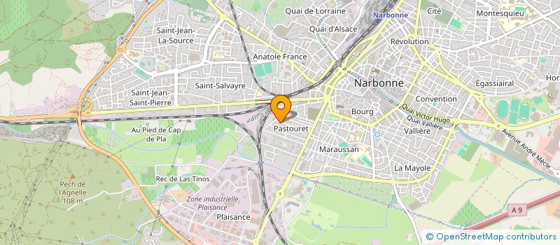 localisation de l'entreprise MONSIEUR NUMAN DAGDELEN  NARBONNE