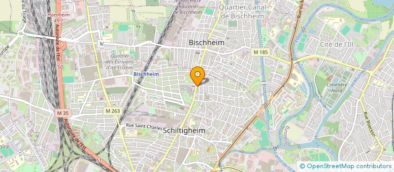 localisation de l'entreprise MONSIEUR NUMAN OBAIDI  SCHILTIGHEIM