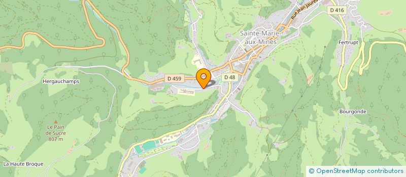 localisation de l'entreprise MONSIEUR NUMAN ZAKHIL  SAINTE-MARIE-AUX-MINES