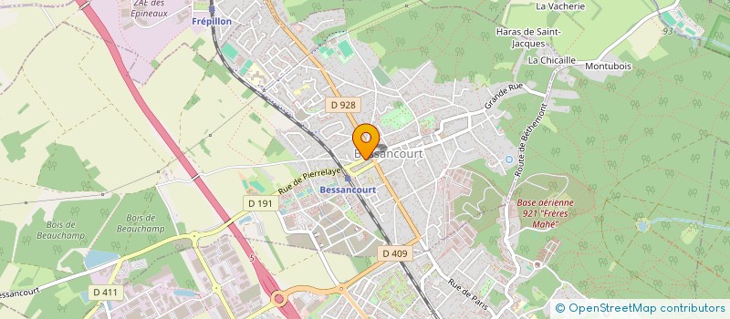 localisation de l'entreprise MONSIEUR NUNES DOS SANTOS  BESSANCOURT