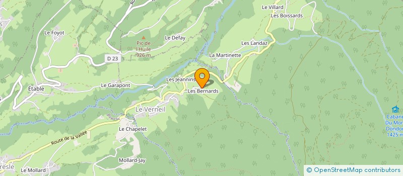 localisation de l'entreprise MONSIEUR NUNO ALVES GOMES  LE VERNEIL