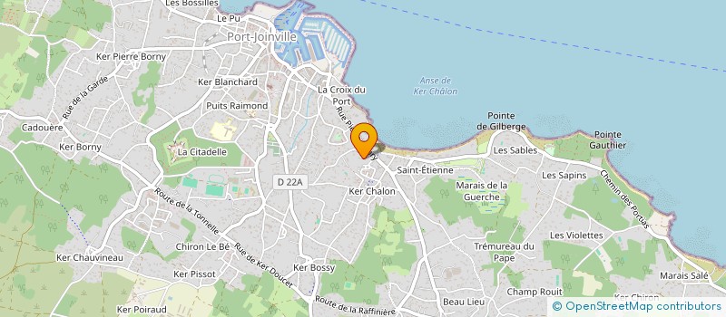 localisation de l'entreprise MONSIEUR NUNO DA SILVA à L'ILE-D'YEU