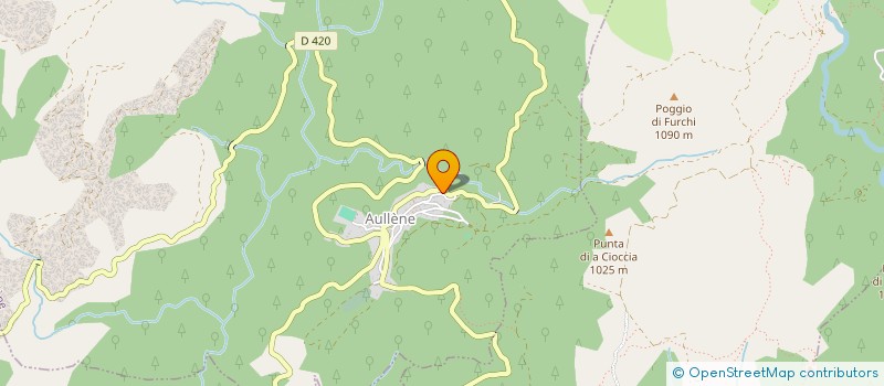 localisation de l'entreprise MONSIEUR NUNO DA SILVA LOPES  AULLENE