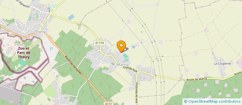 localisation de l'entreprise MONSIEUR NUNO DIAS  MARCQ