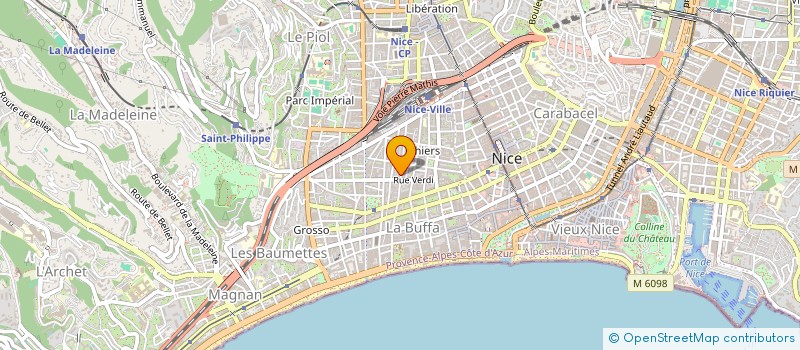 localisation de l'entreprise MONSIEUR NUNO FERNANDES MOREIRA à NICE