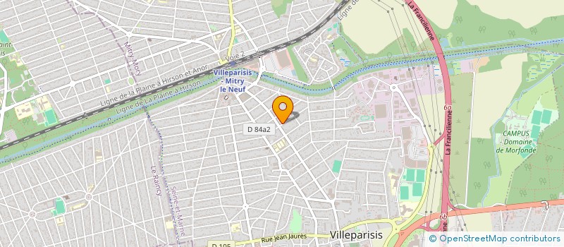 localisation de l'entreprise MONSIEUR NUNO FILIPE PINHEIRO BATISTA  VILLEPARISIS