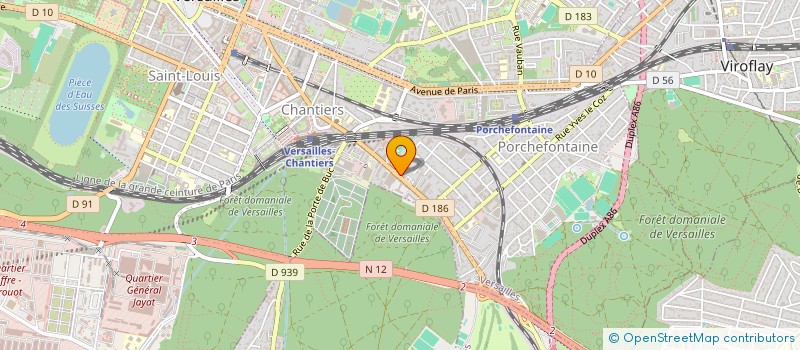 localisation de l'entreprise MONSIEUR NUNO FILIPE PINTO VERDE à VERSAILLES