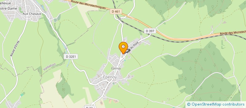 localisation de l'entreprise MONSIEUR NUNO GASPAR  EPENOY