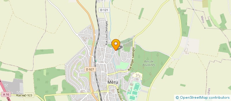 localisation de l'entreprise MONSIEUR NUNO GOMES  MERU