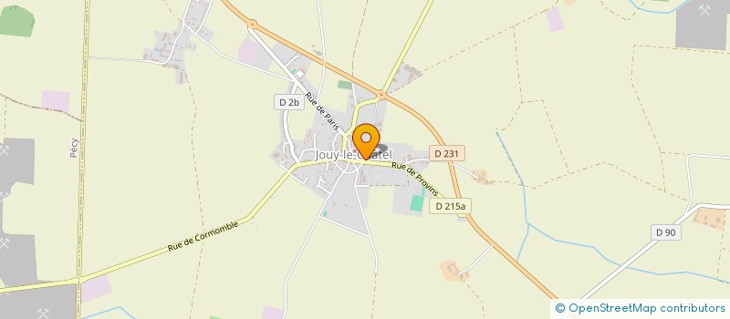 localisation de l'entreprise MONSIEUR NUNO GONCALVES à JOUY-LE-CHATEL