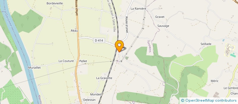 localisation de l'entreprise MONSIEUR NUNO HENRIQUES DA CUNHA  TONNEINS