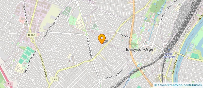 localisation de l'entreprise MONSIEUR NUNO-JOSE SILVA  SAVIGNY-SUR-ORGE