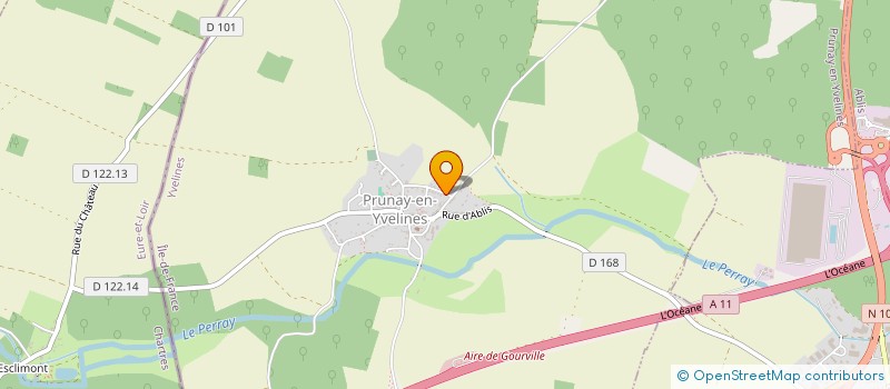 localisation de l'entreprise MONSIEUR NUNO MACARICO GOMES  PRUNAY-EN-YVELINES