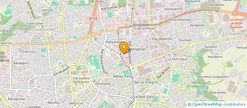 localisation de l'entreprise MONSIEUR NUNO MANUEL ANTUNES à BREST