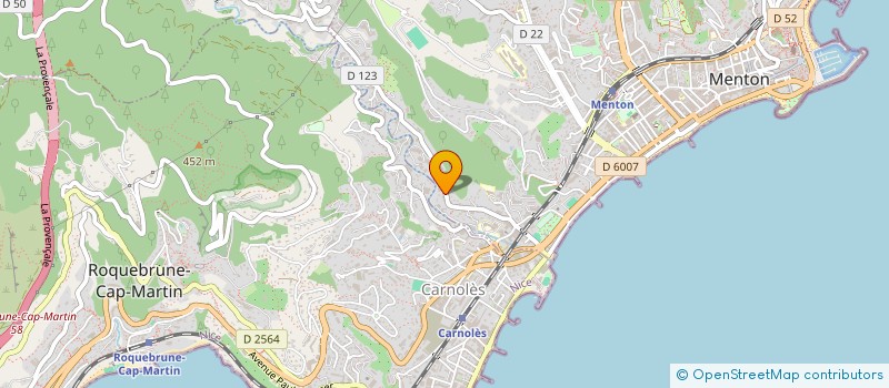 localisation de l'entreprise MONSIEUR NUNO MIGUEL DA SILVA TEXEIRA  MENTON