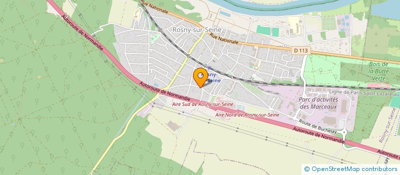 localisation de l'entreprise MONSIEUR NUNO OLIVEIRA  ROSNY-SUR-SEINE