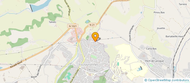 localisation de l'entreprise MONSIEUR NUNO SANTIAGO FERNANDES à FOULAYRONNES