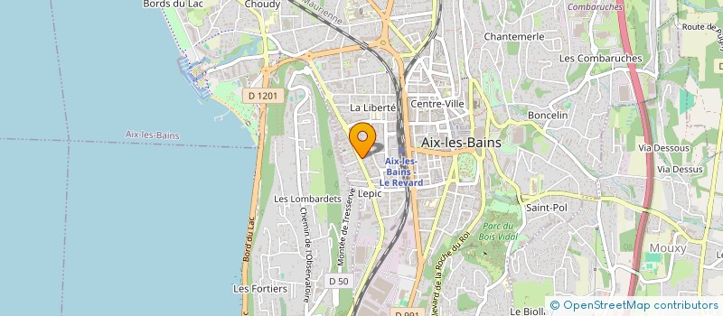 localisation de l'entreprise MONSIEUR NUNO TAVAREZ PAIVA FREIXO à AIX-LES-BAINS