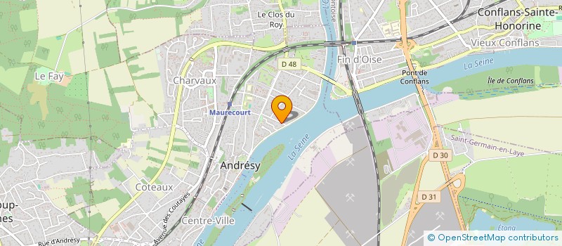 localisation de l'entreprise MONSIEUR NUNO XAVIER  ANDRESY