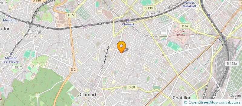 localisation de l'entreprise MONSIEUR NUNZIO DA SILVA VERISSIMO  CLAMART