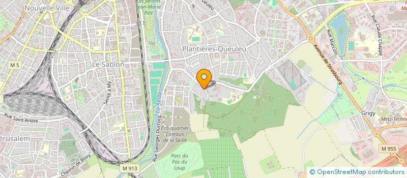 localisation de l'entreprise MONSIEUR NUNZIO RINALDI  METZ