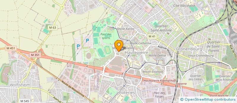 localisation de l'entreprise MONSIEUR NURADDIN HASANOV à STRASBOURG