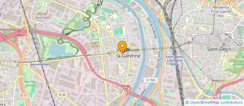 localisation de l'entreprise MONSIEUR NUREDIN CISMANN  VILLENEUVE-LA-GARENNE