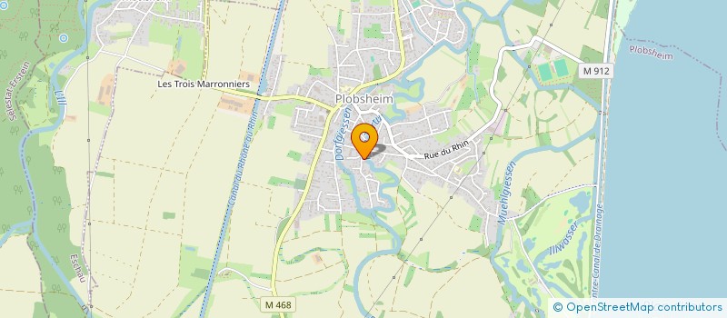 localisation de l'entreprise MONSIEUR NUREMRE KARATAS  PLOBSHEIM