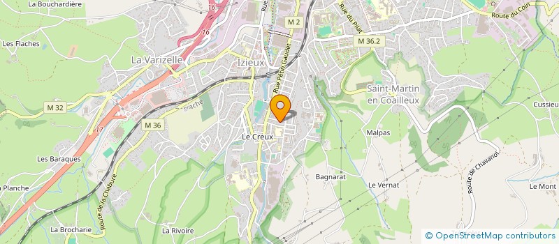 localisation de l'entreprise MONSIEUR NURETTIN ALPTEKIN  SAINT-CHAMOND