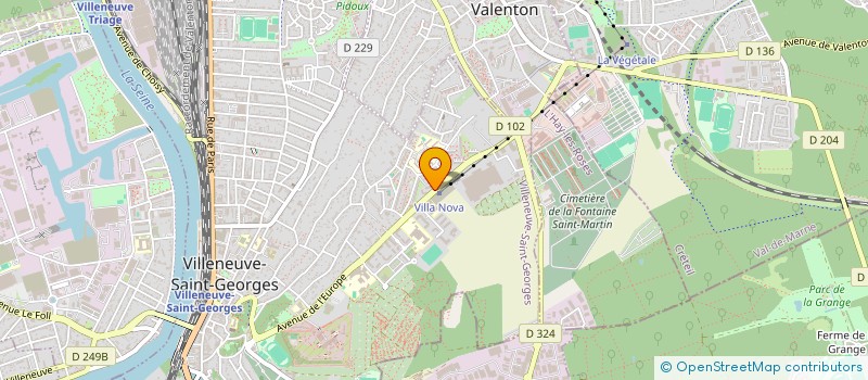 localisation de l'entreprise MONSIEUR NURI ACIKEL  VILLENEUVE-SAINT-GEORGES