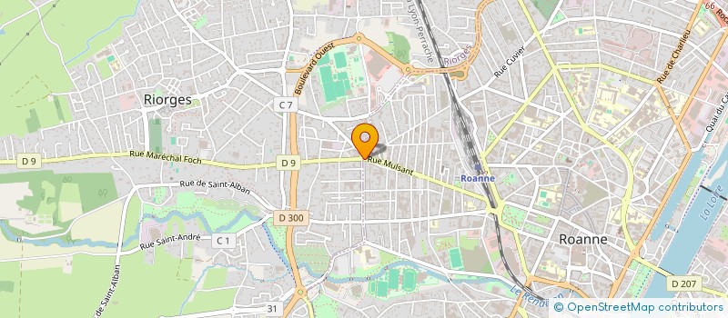 localisation de l'entreprise MONSIEUR NURI BOSTANCI à ROANNE