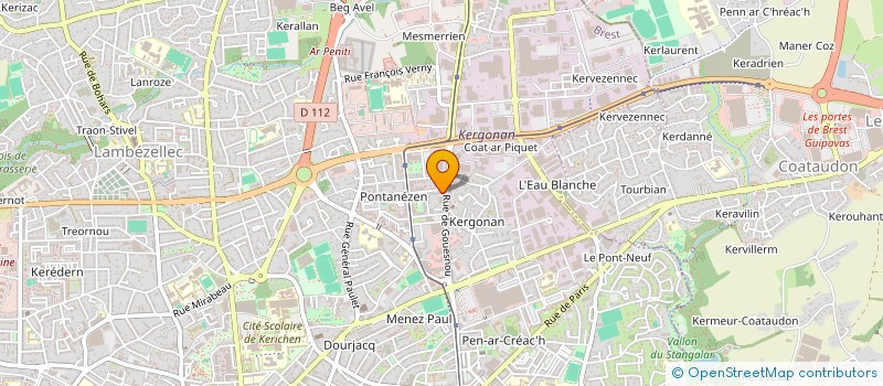 localisation de l'entreprise MONSIEUR NURI CENGIZ à BREST