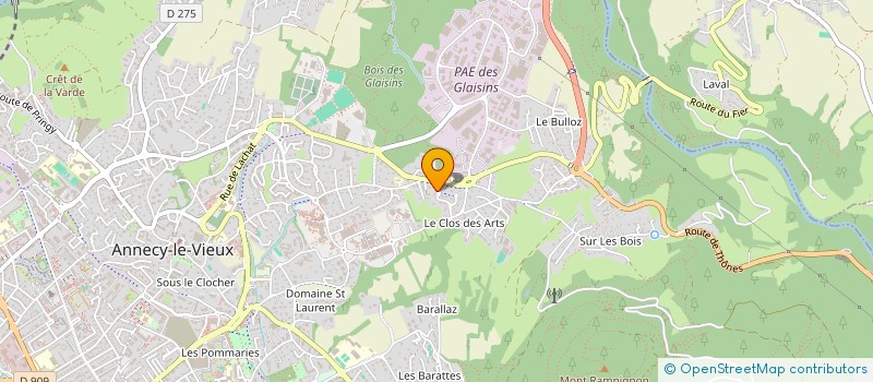 localisation de l'entreprise MONSIEUR NURI CORLU  ANNECY