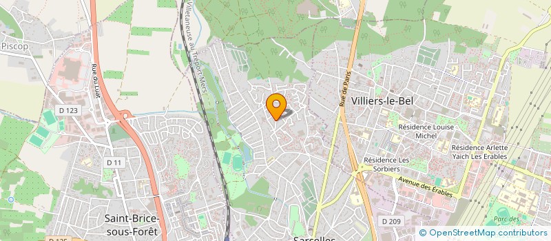 localisation de l'entreprise MONSIEUR NURI DOMAN  SARCELLES