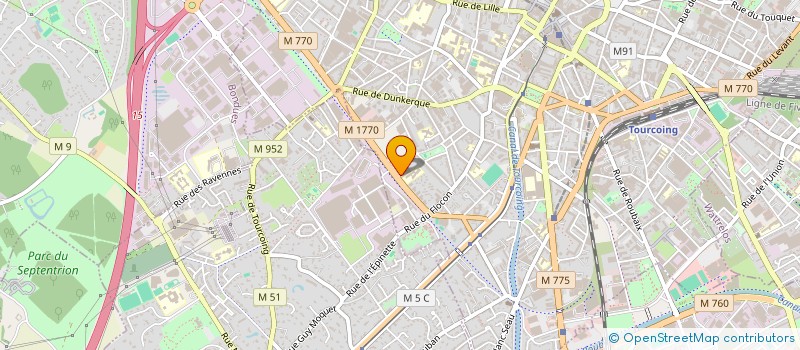 localisation de l'entreprise MONSIEUR NURI DUMAN  TOURCOING