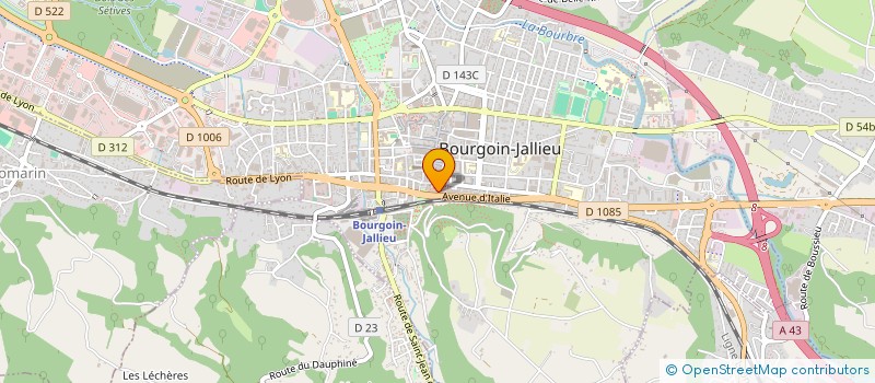 localisation de l'entreprise MONSIEUR NURI ERDING  BOURGOIN-JALLIEU