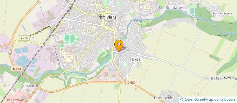 localisation de l'entreprise MONSIEUR NURI ESSIZ à PITHIVIERS