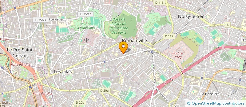 localisation de l'entreprise MONSIEUR NURI PEDIZ à ROMAINVILLE