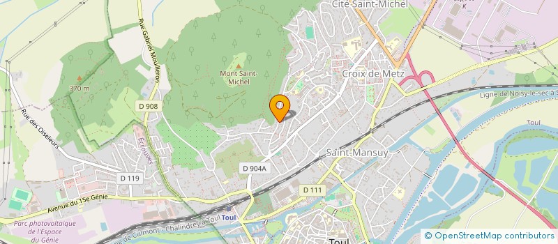 localisation de l'entreprise MONSIEUR NURI UNAL  TOUL