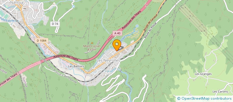 localisation de l'entreprise MONSIEUR NURI YALCIN  LES NEYROLLES