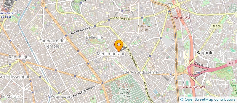 localisation de l'entreprise MONSIEUR NURTAY YUXSEL à PARIS