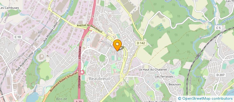 localisation de l'entreprise MONSIEUR NURULLAH DOLMACI à LIMOGES
