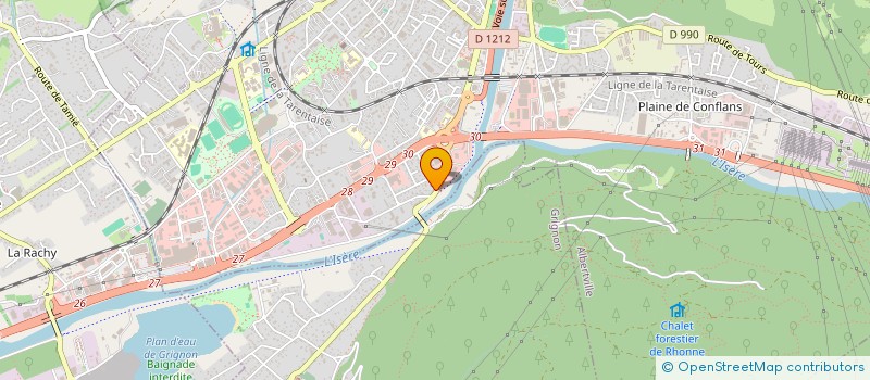 localisation de l'entreprise MONSIEUR NURULLAH GUNDUZ  LE TOUVET