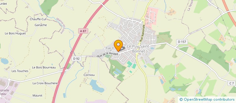 localisation de l'entreprise MONSIEUR NURULLAH YUKSEL à CHOLET