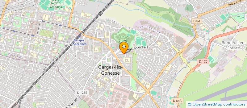 localisation de l'entreprise MONSIEUR NURY ABDUL KUDDUS  GARGES-LES-GONESSE