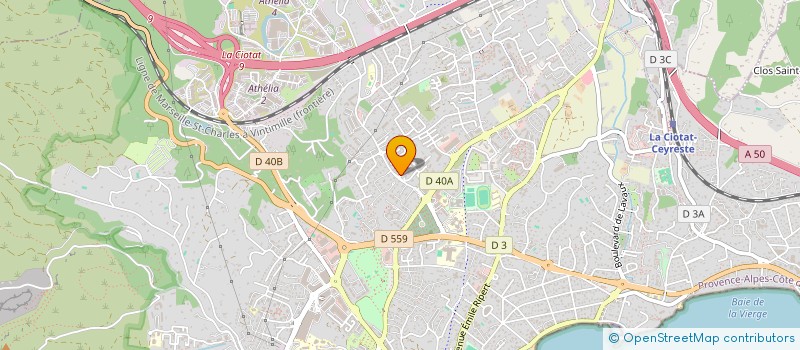 localisation de l'entreprise MONSIEUR NUSRET DOGAN  LA CIOTAT