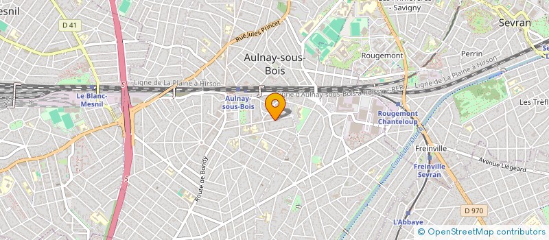 localisation de l'entreprise MONSIEUR NUTSU BUHA à AULNAY SOUS BOIS