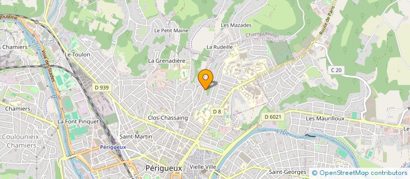 localisation de l'entreprise MONSIEUR NUUR AHMED MOHAMED  PERIGUEUX